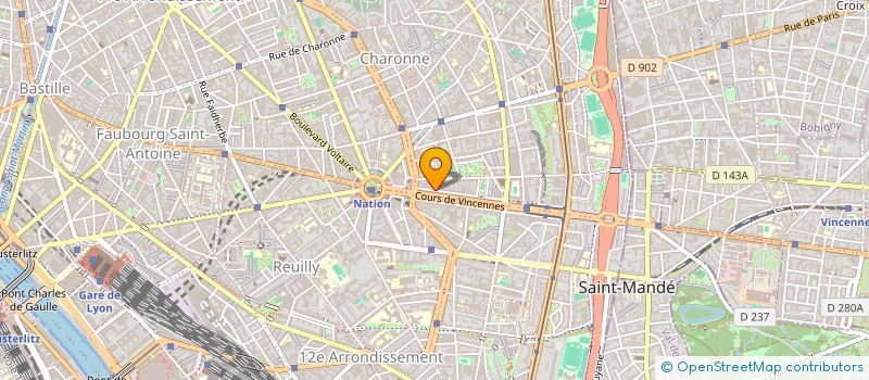 localisation de l'entreprise MONSIEUR ELIAS MUNCH  PARIS