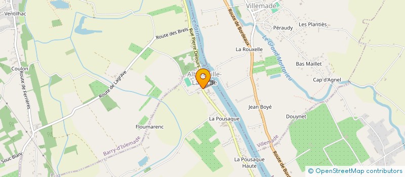 localisation de l'entreprise MONSIEUR ELIAS PEREZ  ALBEFEUILLE-LAGARDE