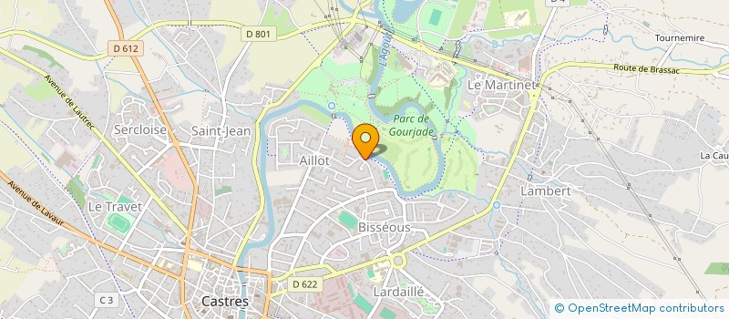 localisation de l'entreprise MONSIEUR ELIAS SAGAR  CASTRES