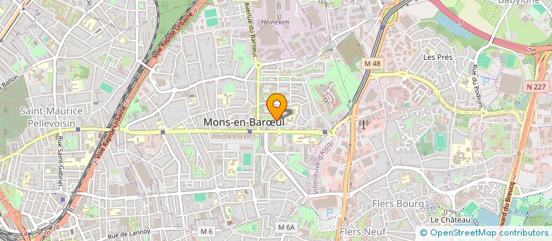 localisation de l'entreprise MONSIEUR ELIAS SAIDI  MONS-EN-BARUL