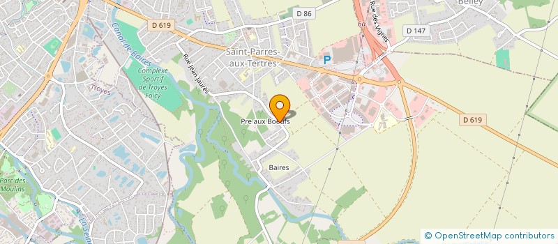 localisation de l'entreprise MONSIEUR ELIAS SAMIR  SAINT-PARRES-AUX-TERTRES