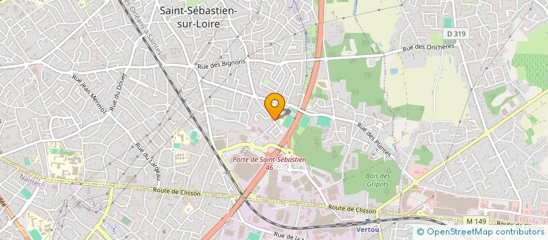 localisation de l'entreprise MONSIEUR ELIAS SBIHI à SAINT-SEBASTIEN-SUR-LOIRE