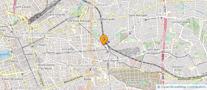 localisation de l'entreprise MONSIEUR ELIAS SERDJEBI à MARSEILLE 4EME
