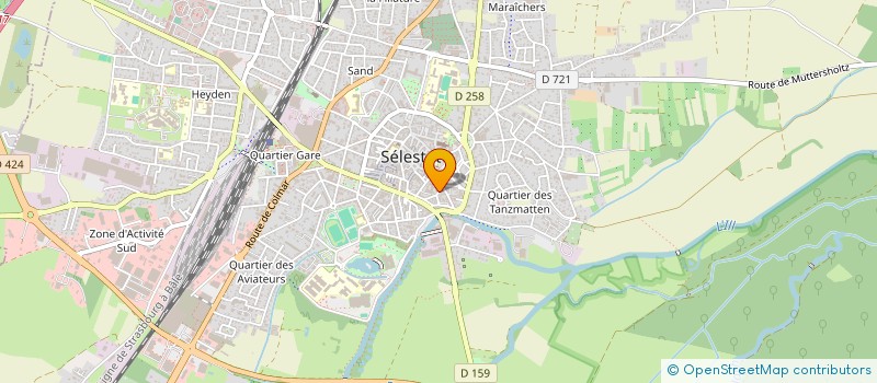 localisation de l'entreprise MONSIEUR ELIAS TACHY à SELESTAT