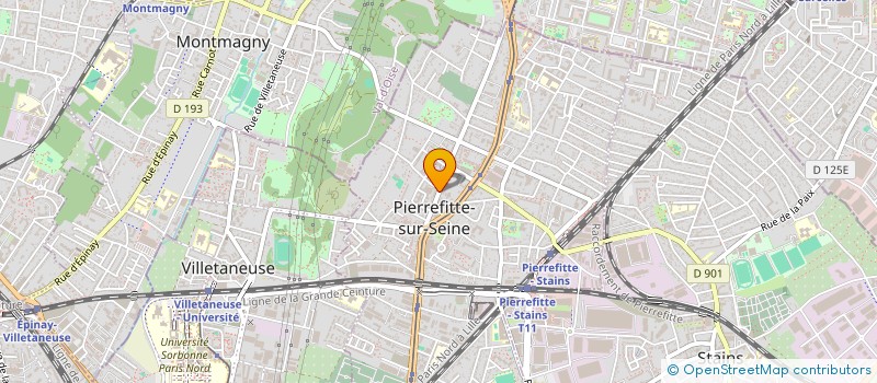 localisation de l'entreprise MONSIEUR ELIAS THAMRI à PIERREFITTE-SUR-SEINE