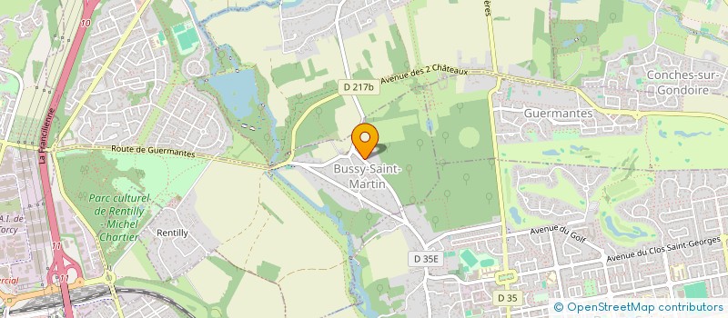 localisation de l'entreprise MONSIEUR ELIAS ULVECZKI  BUSSY-SAINT-MARTIN