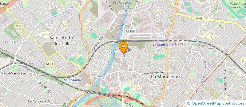 localisation de l'entreprise MONSIEUR ELIAS VAN DER CAMP à LA MADELEINE