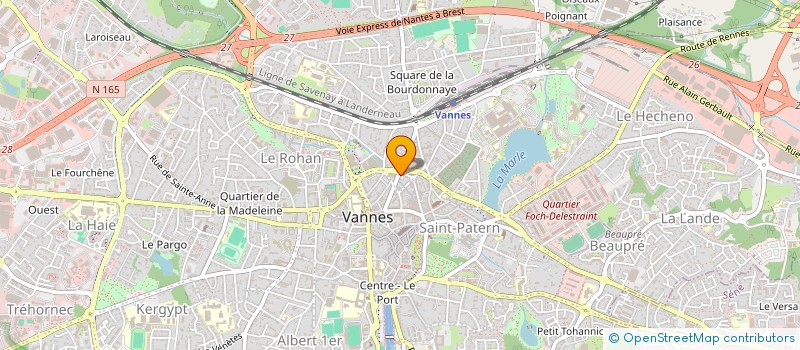 localisation de l'entreprise MONSIEUR ELIAS YOUSSOUFFI à VANNES