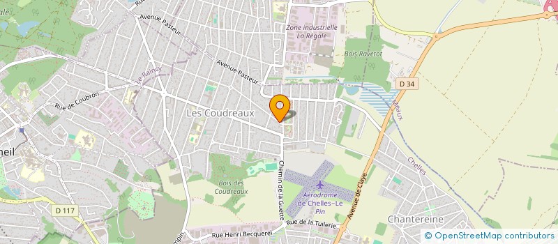 localisation de l'entreprise MONSIEUR ELIAS ZARROUK à CHELLES