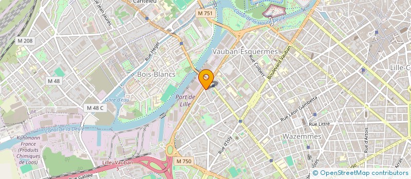 localisation de l'entreprise MONSIEUR ELIASY RAKOTOARITAHIANA à LILLE
