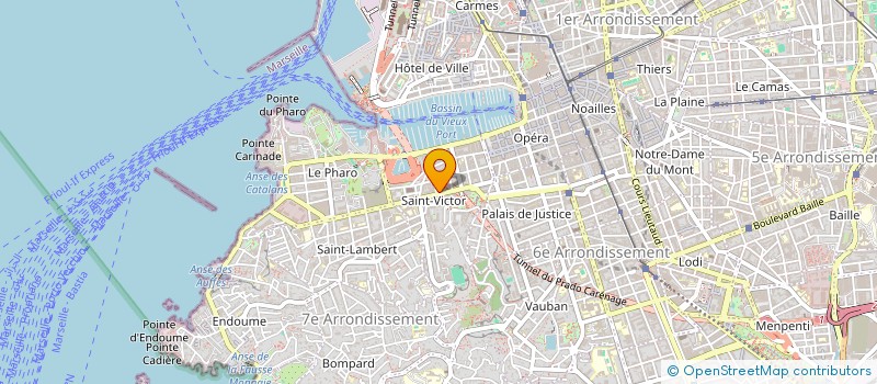 localisation de l'entreprise MONSIEUR ELIAZ PERRAUD à MARSEILLE