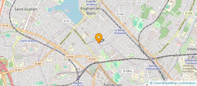 localisation de l'entreprise MONSIEUR ELICHA CALVO à EPINAY-SUR-SEINE