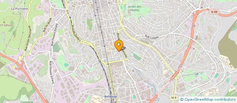 localisation de l'entreprise MONSIEUR ELIDON LISAJ  SAINT-ETIENNE