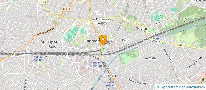 localisation de l'entreprise MONSIEUR ELIDY ALI  SEVRAN