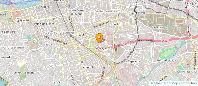 localisation de l'entreprise MONSIEUR ELIE ABOUDARAM  MARSEILLE