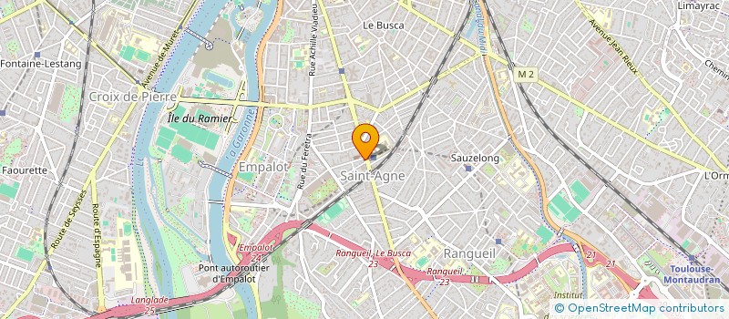 localisation de l'entreprise MONSIEUR ELIE ACHKAR  TOULOUSE