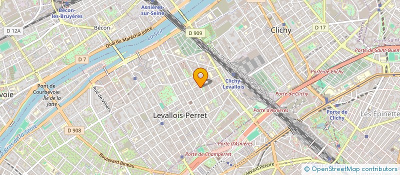 localisation de l'entreprise MONSIEUR ELIE AFRIAT à LEVALLOIS-PERRET