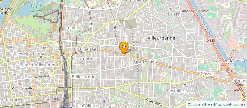 localisation de l'entreprise MONSIEUR ELIE AFRIAT à VILLEURBANNE