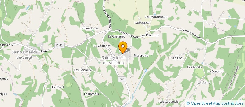 localisation de l'entreprise MONSIEUR ELIE AGRAFEUIL  VEYRINES-DE-VERGT