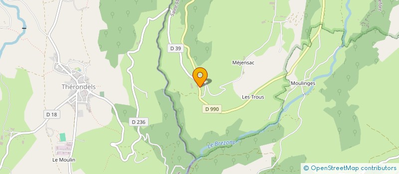 localisation de l'entreprise MONSIEUR ELIE AJALBERT à ST MARTIN SOUS VIGOUROUX
