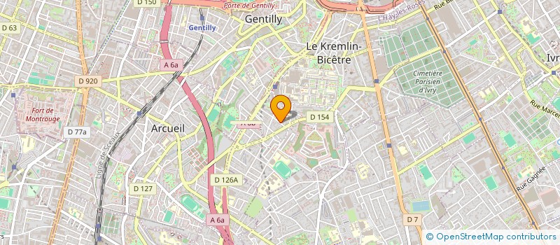 localisation de l'entreprise MONSIEUR ELIE AMSELLEM  LE KREMLIN-BICETRE