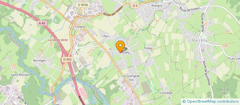 localisation de l'entreprise MONSIEUR ELIE ANCRENAZ  CONTAMINE-SUR-ARVE