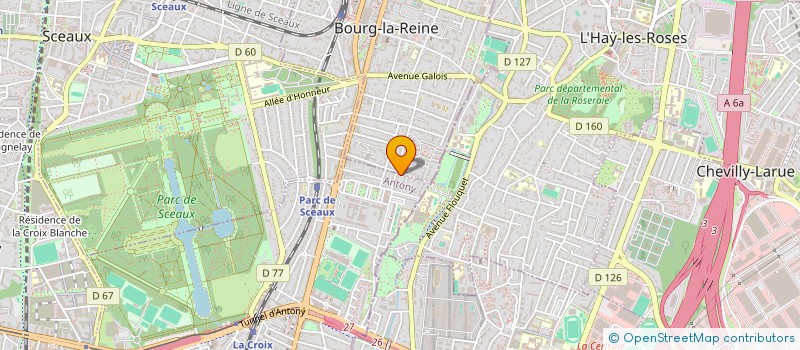 localisation de l'entreprise MONSIEUR ELIE ARAMOUNI à ANTONY