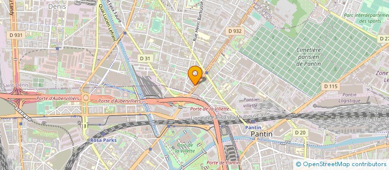 localisation de l'entreprise MONSIEUR ELIE ASSAN FABRICE DION  AUBERVILLIERS