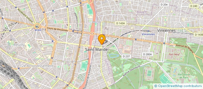 localisation de l'entreprise MONSIEUR ELIE ATTIAS à SAINT-MANDE