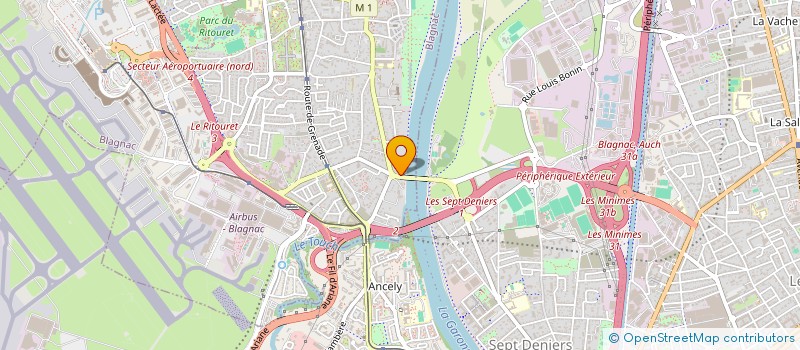 localisation de l'entreprise MONSIEUR ELIE AYMES  BLAGNAC