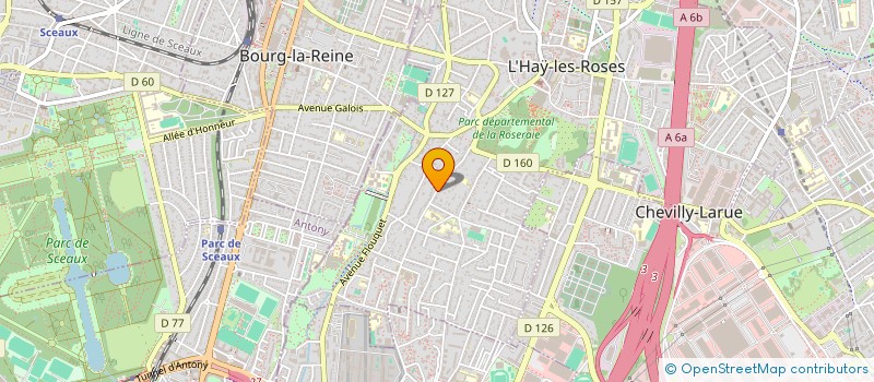 localisation de l'entreprise MONSIEUR ELIE AZOULAY  L'HAY-LES-ROSES