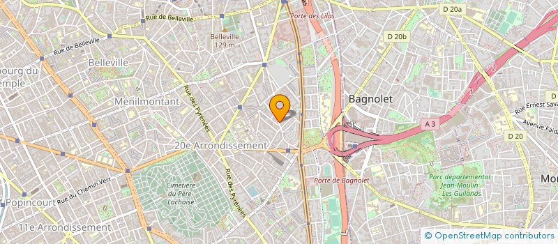 localisation de l'entreprise MONSIEUR ELIE BALOUKA  PARIS