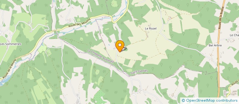 localisation de l'entreprise MONSIEUR ELIE BEAUVAIS  SAINT-GENIES