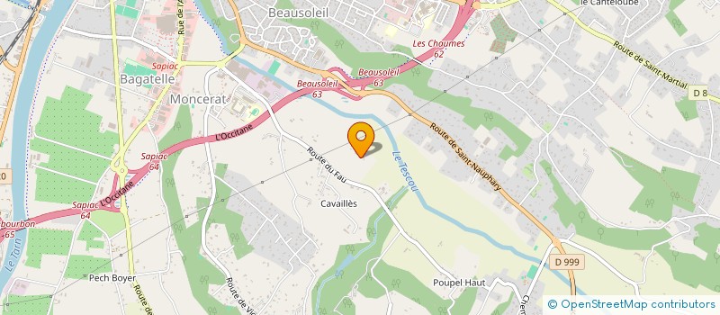 localisation de l'entreprise MONSIEUR ELIE BEDOUCH à MONTAUBAN