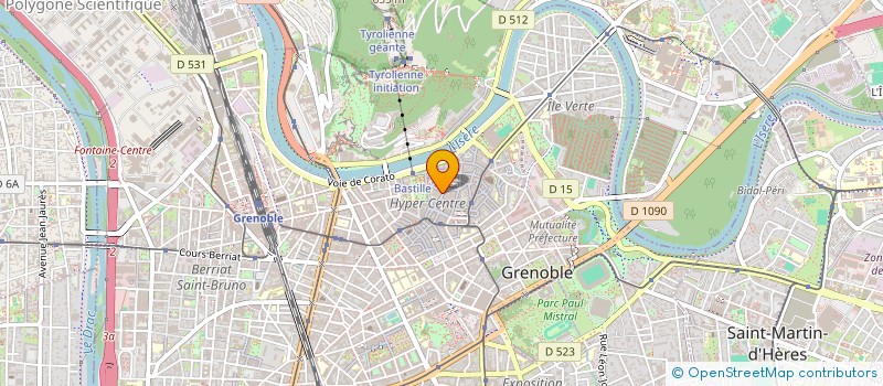 localisation de l'entreprise MONSIEUR ELIE BEHAR  GRENOBLE