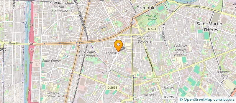 localisation de l'entreprise MONSIEUR ELIE BELLECLOT à GRENOBLE