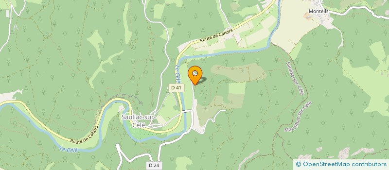 localisation de l'entreprise MONSIEUR ELIE BELLENGER  BERNESQ