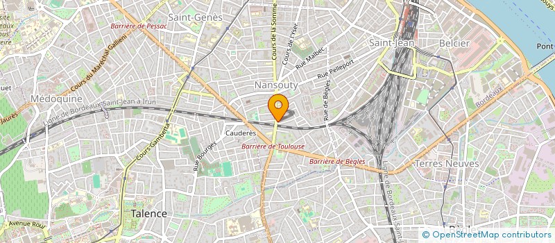 localisation de l'entreprise MONSIEUR ELIE BENARROUS  BORDEAUX