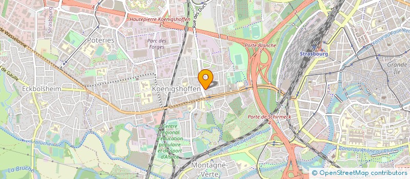 localisation de l'entreprise MONSIEUR ELIE BENSOUSSAN à STRASBOURG
