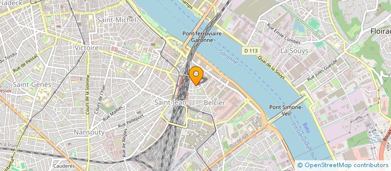 localisation de l'entreprise MONSIEUR ELIE BERNAT à BORDEAUX