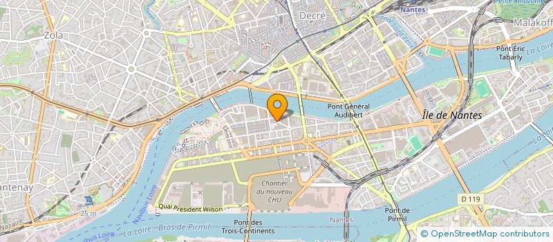 localisation de l'entreprise MONSIEUR ELIE BESCHON  NANTES
