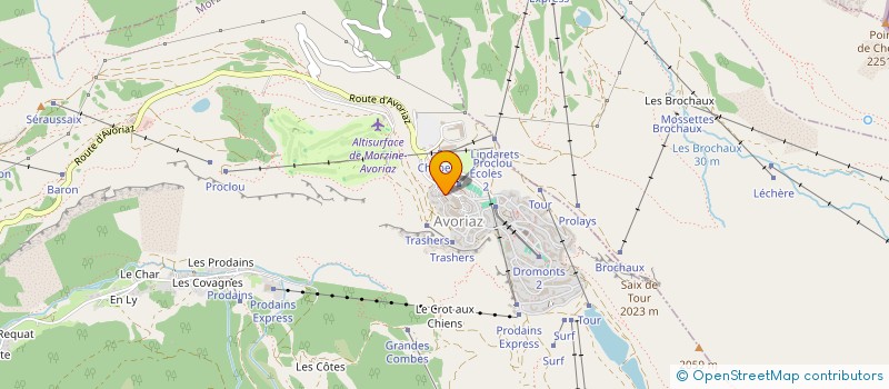 localisation de l'entreprise MONSIEUR ELIE BEYROUTHY  MORZINE