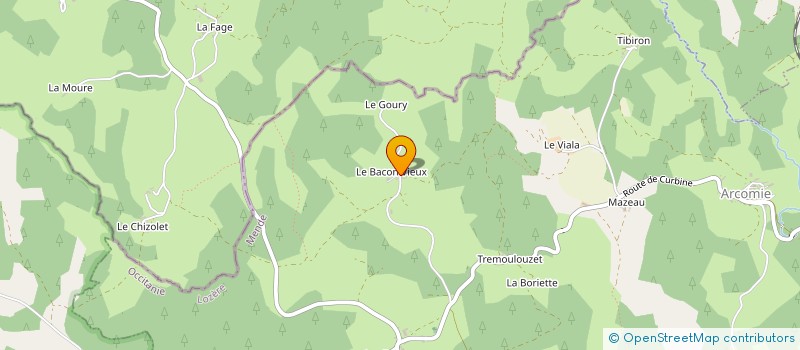 localisation de l'entreprise MONSIEUR ELIE BOUDON à LES MONTS VERTS