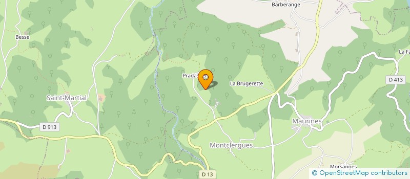 localisation de l'entreprise MONSIEUR ELIE BRUGES à MAURINES