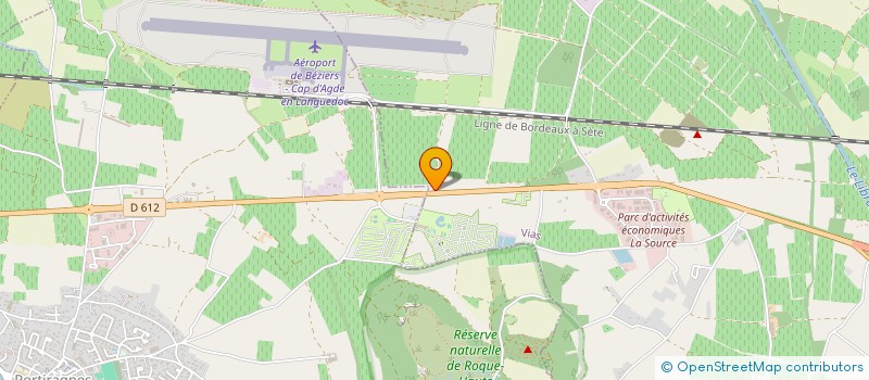 localisation de l'entreprise MONSIEUR ELIE CABANIS  VIAS