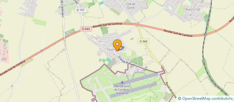 localisation de l'entreprise MONSIEUR ELIE CANY à SERANVILLERS-FORENVILLE