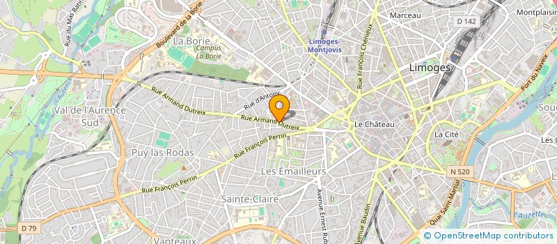 localisation de l'entreprise MONSIEUR ELIE CATALAN à LIMOGES