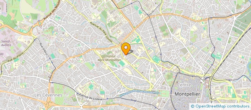 localisation de l'entreprise MONSIEUR ELIE CHARBONNIER à MONTPELLIER