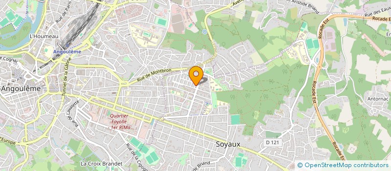 localisation de l'entreprise MONSIEUR ELIE CHAUDET  SOYAUX