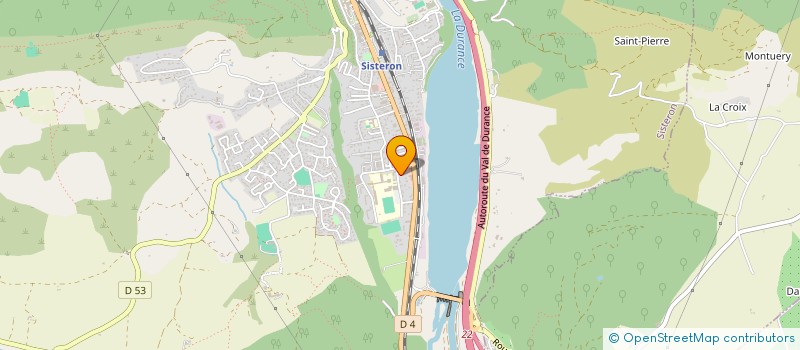 localisation de l'entreprise MONSIEUR ELIE CHOMONT  SISTERON